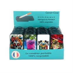Cendriclop le cendrier portable 100% recyclable Découverte