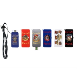 Briquet Atomic rechargeable USB sans flamme décors Pirates 13/260