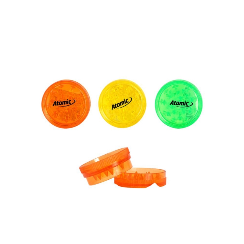 Broyeur à tabac plastique 2 parties Ø 3 cm coloris assortis 24/480