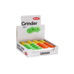 Broyeur à tabac plastique 2 parties Ø 3 cm coloris assortis 24/480